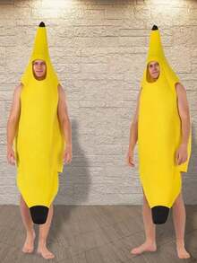 1 Piece Of Popular Boy-Girl Banana Doll. Made Of Non-Woven Fabric, Suitable For Festive Gatherings And Parties. Available In Multiple Colors. - Multicolor - View 1