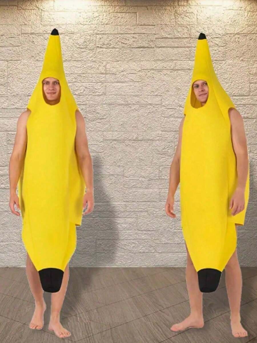 1 Piece Of Popular Boy-Girl Banana Doll. Made Of Non-Woven Fabric, Suitable For Festive Gatherings And Parties. Available In Multiple Colors. - Multicolor - View 1