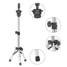 Adjustable Metal Wig Head Stand With Tool Tray, For Braiding And Wig Styling | Mannequin Head Stand With Tool Tray And Travel Bag,For Braiding And Wig Styling, Halloween - View 7