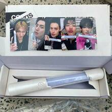 COR TIS Official Light Stick Photo Cards Set, 5Pcs Cute Idol Lo Mo Cards, 3 Inch HD Portrait Collectible Cards, Kp Op Fan Me Rch Gift For Concert Collection Decor - Multicolor - View 4