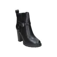 REFRESH | Women's Refresh Heeled Boots – Stylish Black Boots With Buckle Detail – Side Zipper Boots – High Heel With Platform – Model 176062 - 黑色 - 查看 2