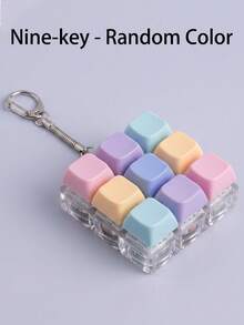 Clickable Keyboard Pendant, Crisp Key Feedback, Creative Keyboard Pendant Bag Decoration, Bag Charm, Keychain Accessory, Adult Keychain, Car Keychain, Improve Focus, Relieve Anxiety During Work And Travel, Focus And Relax Zipper Keychain, Birthday Gift, Party Gift, Holiday Gift, Gothic Y2K Style Lanyard With ID Card Holder, Car Accessory, Bag Decoration, Back To School (No Electricity) - Multiple Styles - View 18