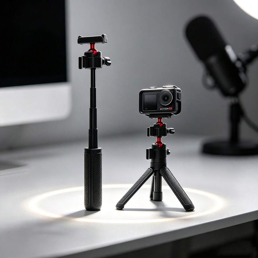 Osmo Pocket 4 / Pocket 3 手持雲台相機硬殼收納攜行包，防震、耐壓、防潮、防水，可攜式旅行包，可容納全套相機與配件，適合戶外拍攝 - 查看 1