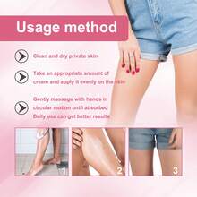 OUHOE 100g Intimate Hygiene Care Gel, Comfortable, Suitable For Women's Body Care And Other Intimate Areas - White - View 3
