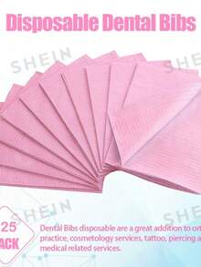 50pcs Disposable Pink/Blue Nail Table Mat, Three-Layer Waterproof Foldable Cleaning Pad, Tablecloth, Nail Napkin, Multi-Functional Beauty Tattoo Dental Cleaning Cloth, Waterproof Tablecloth, Nail Tools - Multicolor - View 6