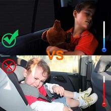 Joyblossom Pare Soleil Voiture Bébé,2 Pièces Chaussette pour Enfants et Animaux,Bloquer Les Rayons UV Anti Moustiquaire,Taille Universelle pour Plupart des Voitures - par défaut - Voir 2