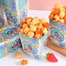 6pcs/12pcs/24pcs Anime Cartoon Theme Party Candy Boxes, Theme Party Gift Boxes, Candy And Cookie Boxes, Party Gift Bags, Party Gift Boxes, Suitable For Birthday Party, Candy And Popcorn Box Decoration, Back To School Season Party, Holiday Essential Party Supplies - Multicolor - View 6