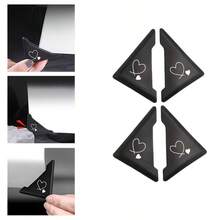 4pcs Heart-Themed Car Door Edge Guards With Self-Adhesive Backing, Anti-Scratch And Anti-Collision Protection For Right Angles, Easy Installation, Suitable For Sedans, Trucks And SUVs - A - View 4