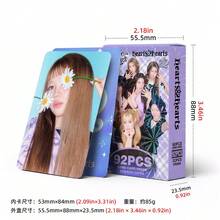 92pcs Holographic K-Pop Idol Selfie Photo Cards, Fan Support Collectible LOMO Cards - Multicolor - View 5