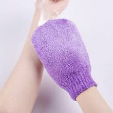 New Wearable Bathing Gloves Foaming Mesh Soap Bag Bath Sponge Scrubbing Towel Shower Mitt Face Wash Cloth Face Washing Gloves - A - View 3