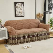 Sofa Slipcovers - Camel - View 7