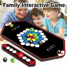 Multi-Player Strategy Board Game, Portable Family Interactive Competitive Tabletop Game, Suitable For Party And Family Gathering Entertainment - Multicolor - View 4