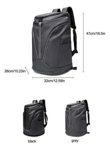 42L Large Capacity Travel Backpack, Men's Outdoor Bag, Hiking Backpack, Men's Nylon Bucket One Shoulder Bag, Men's Hiking Backpack With Independent Shoe Compartment, Men's 17-Inch Laptop Backpack - Multicolor - View 2