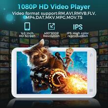 Android 13 MP3 Player, 3+32GB, 4‑Inch Touchscreen, Bluetooth & WiFi, Supports Spotify, Audible, Play Store & FM Radio, Storage Expandable Up To 1TB - View 6