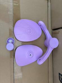 1pc Pelvic Floor Muscle Trainer - Pink, Suitable For Thigh Muscle Training, Women Home Gym Fitness Equipment - Multicolor - View 10