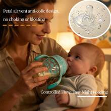 1pc PPSU Material Baby Bottle With Easy-Grip Handle, Silicone Nipple, Leak-Proof, Easy To Suck, 160ml Suitable For Babies 4 Months And Above, 260ml Suitable For Infants 6 Months And Above - Multicolor - View 5