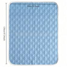 1PC Dog Pee Pad/Pet Bed Mat/Cooling Fabric Pet Cooling Pad/Lightweight Washable/Pet Cage, Pet Bed, Car, Outdoor, Indoor/Outdoor Pet Cooling Mat (Dog Supplies/Dog Accessories/Pet Supplies/Canine Supplies/Happy Puppy/Puppy) - Multicolor - View 23