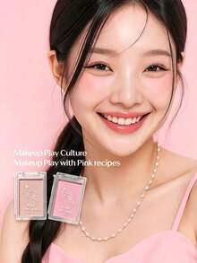 ETUDE Pink Recipes Multi-Function Powder Blush 01 Warm-Spirit, Soft Matte, Natural Flush, Layerable, Long-Latting Lightweight, Suitable For Beginners, Korean Beauty, Olive Young, Gift, 1.2g/0.042 Oz. - 01 Semangat Hangat - View 8