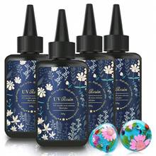 400g Crystal Clear UV Resin Glue, Non-Yellowing Hard Low Viscosity Low Shrinkage UV Curing Epoxy Resin, Suitable For Jewelry Making, DIY Crafts, Casting - A - View 8