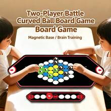 Multi-Player Strategy Board Game, Portable Family Interactive Competitive Tabletop Game, Suitable For Party And Family Gathering Entertainment - Multicolor - View 2