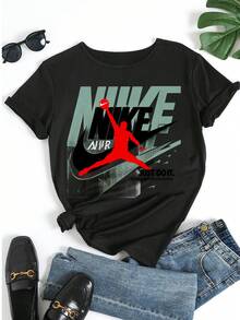 Women T-Shirts - 黑色 - 查看 5