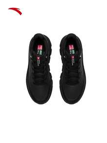 Sepatu Jogging Pria FOLD Origami dengan Bantalan Terstruktur dan Jaring Bernapas - Hitam - View 6
