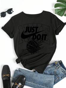 Women T-Shirts - 黑色 - 查看 5