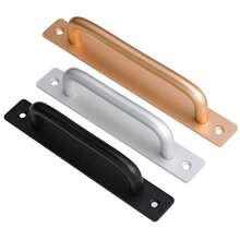 4件/2件/1件 自黏式家具把手，適用於整理櫥櫃和推拉門，也可作為門開關拉手使用 - 彩色 - 查看 10