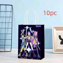 Kpop Demon Hunter New Demon Hunter Girl Group Tote Bag Gift Bag Holiday Party Gift Bag Birthday Gift Wrapping Paper Bag - One Size Fits All - View 12