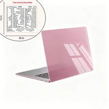 2pcs Transparent Crystal Hard Shell Protective Case Compatible With Apple Laptop Pro14 A2442/A2779/A2918/A2992/A3185/A3112/A3401/A3434 (M5)/A3426/A3427 Full Coverage Anti-Scratch Protective Cover (Includes 1 Shortcut Key Sticker) - View 12