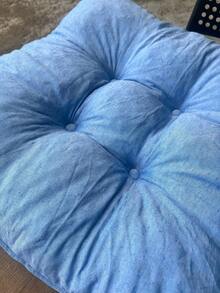 3-Piece Decorative Cushion Set For Living Room & Balcony | 1pc 50x100cm + 2pcs 50x50cm | Premium Fabric | Made In Turkey - Dusty Blue - View 7