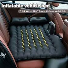 Car Inflatable Air Mattress, Essential Accessory For Road Trips, Quickly Turns Car Back Seat Into Comfortable Bed, Portable And Easy To Store, Thick Soft Skin-Friendly, Universal For Sedan And SUV, Camping Vacation Travel Sleep Aid, Relieves Travel Fatigue, Premium Holiday Gift For Halloween And Christmas - Comfort - View 2