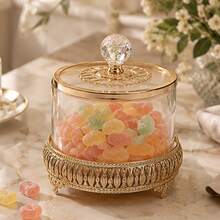 Decorative Bottles & Jars - Gold Small - View 3