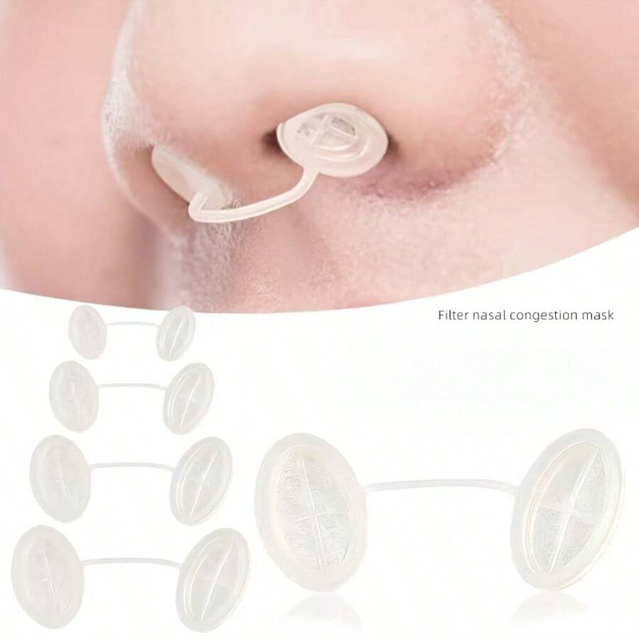 4pcs Nose Clip Set - Battery-Free, Sports Nose Clip, Ventilated Nose Clip, Outdoor Nose Clip.Nose Nose Nose - Multicolor - View 1