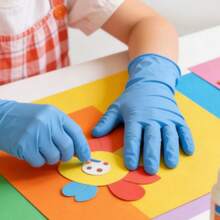 Nitrile Gloves For Crafts, Painting, Cooking, Science, Messy Play - Multicolor - View 1