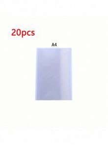 10pcs Back To School Transparent Book Covers Book Wraps Book Sleeves Book Protectors - Transparent - View 9