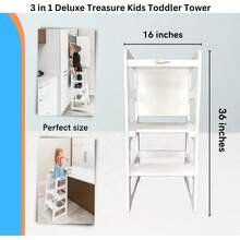 Kids Stools - White - View 2