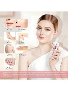 Women's Electric Facial Hair Remover Beauty Epilator Body Arm Cotton Thread Epilator With LCD Display - Multicolor - View 1