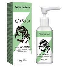 Curly Hair Styling Cream, Moisturizing And Smoothing Formula, Enhances Curl Elasticity And Shine, Easy To Style, Perfect For Controlling Frizz And Unruly Edges Of Natural Hair Or Wigs, Non-Greasy, Also Suitable For Controlling Frizz And Styling Curly Hair Edges - Full Size - View 10