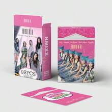 55pcs/92pcs NMIXX Star Blue Valentine Album K-POP Merchandise LOMO Photocards (60pcs Photo Cards + 32pcs Stickers) Suitable For Decorating Photo Albums Or Room Photo Walls, Holiday Gifts, Celebrity Holographic Cards, Party Supplies, Celebrity Card Collection, Halloween And Christmas Gifts, Boxed High-Definition Celebrity Photo Cards, Collectibles, Small Gifts - A - View 10