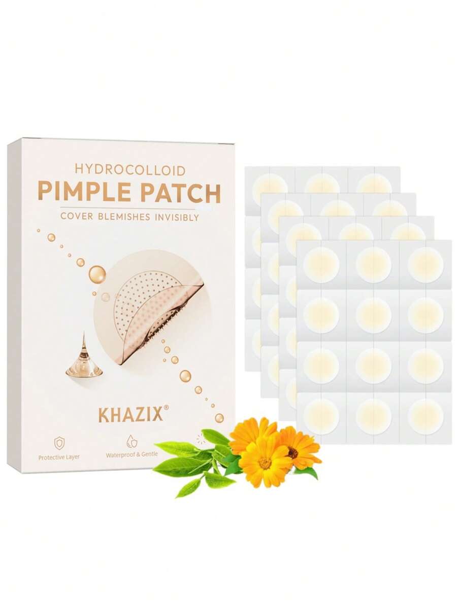 24 Pieces Of Transparent Hydrogel Patches - Highly Adhesive, Gentle And Non-Irritating, Invisible And Breathable. Suitable For Daily Facial Care. - Round - View 1