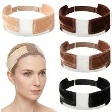 Adjustable Velvet Wig Grip Band, Suitable For Full Wigs And Glueless Wigs - View 1