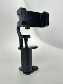 1pc Guitar Phone Holder, Guitar Phone Mount, Clip-On Guitar Stand, Guitar Camera Mount, Suitable For Digital Sheet Music, Adjustable Height, Ukulele Accessory, Compatible With All Smartphone Models, Easy To Use; Universal Flexible Arm Allows Multi-Angle Free Rotation And Tilt Adjustment, Non-Slip Wide Clamp Securely Holds Without Damaging Instrument Body Paint, Tool-Free Quick Assembly And Disassembly - Black - View 10