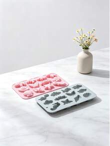 2 khuôn silicon hình khủng long đại dương làm socola, kẹo, pudding, thạch, đá, dễ tách khuôn, chịu nhiệt, dùng cho làm bánh tại nhà và đồ thủ công handmade - Xem 4