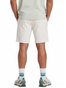 CAMEL CROWN Men's Casual Cotton Loose Fit Drawstring Knee-Length Shorts, Summer - Rice Apricot - View 7