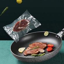 100/500pcs Transparent Textured PE-Nylon Vacuum Seal Bags, Airtight Food Storage Bags, Suitable For Home And Commercial Use, Can Be Used For Meat, Seafood, Grains, Nuts, Fruits - Clear - View 11