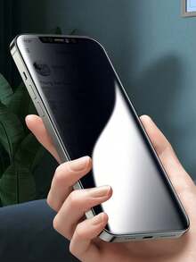 2pcs Non-Full Screen Tempered Glass Privacy Screen Protector, Protects Screen From Peeking, Does Not Affect Dynamic Island Face ID, High Hardness Anti-Scratch, Anti-Drop, Resists Fingerprints And Oil Stains, Compatible With IPhone Ultra/18 Pro Max/18 Pro/18/17e/17 Pro Max/16 Pro Max/15 Pro Max/14 Pro Max/13 Pro Max/12 Pro Max/17 Pro/16 Pro/15 Pro/14 Pro/17 Air/16/15/14/13/12/11 And Other Series. - Black - View 9