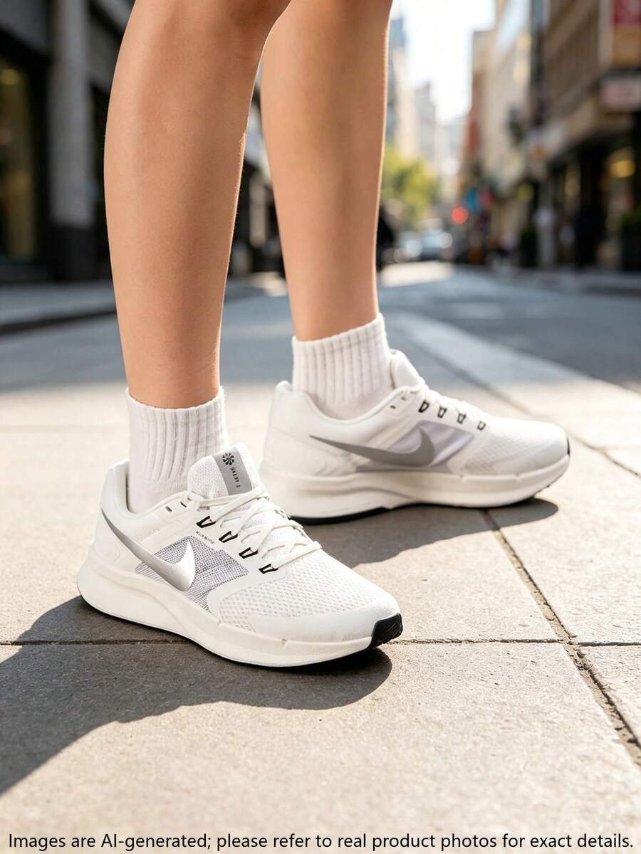 Women's Running Shoes W NIKE RUN SWIFT 3 Daily Outdoor Travel Sports Shoes DR2698-116 - White - View 1