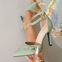 Women Pumps - Cadet Blue - View 1