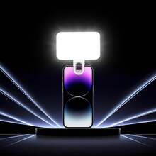 Lampu Isi Ulang LED Portabel, Lampu Selfie, Lampu Rias Cermin, Lampu Ponsel LED dengan 3 Mode Pencahayaan, Lampu Isi Jepit, Rias Wajah, Siaran Langsung, Konferensi Zoom, Lampu Jepit Video/Foto/Lampu Hias/Lampu Ruangan untuk Ponsel, Kamera, Notebook 250mAh - persegi - View 13